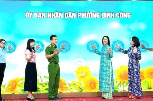 Phường Định Công phát động Tháng hành động vì trẻ em 2026