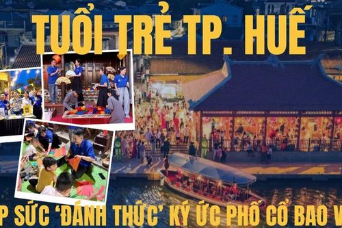 Tuổi trẻ TP. Huế góp sức 'đánh thức' ký ức phố cổ Bao Vinh