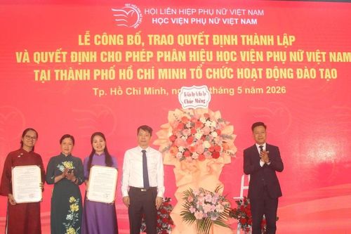 Học viện Phụ nữ Việt Nam chính thức có Phân hiệu tại TPHCM