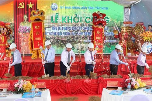 Khởi công khu tái định cư phục vụ tuyến đường kết nối Tây Ninh - TP Hồ Chí Minh - Đồng Tháp