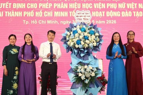 Phân hiệu Học viện Phụ nữ Việt Nam tại TPHCM chính thức được phép đào tạo