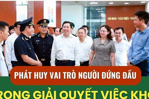 Phát huy vai trò người đứng đầu trong giải quyết việc khó