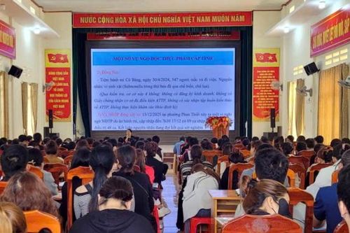 Chuyển biến tích cực trong kiểm soát an toàn thực phẩm