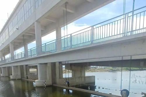 Làm rõ nguyên nhân đập ngăn mặn An Mỹ bị lún