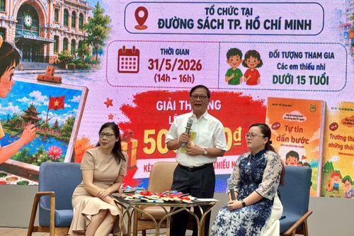 Sắc màu tuổi thơ lan tỏa yêu thương và văn hóa đọc