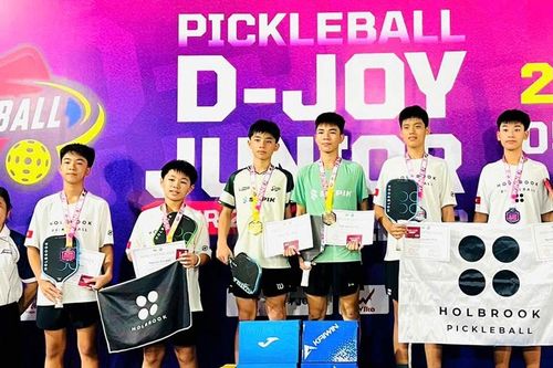 Tay vợt Đà Nẵng giành 3 huy chương chặng 3 Giải Pickleball D-Joy Junior Tour 2026