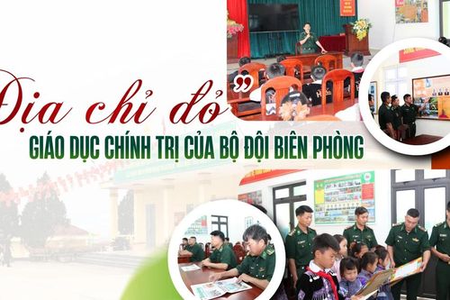 'Địa chỉ đỏ' giáo dục chính trị của bộ đội biên phòng