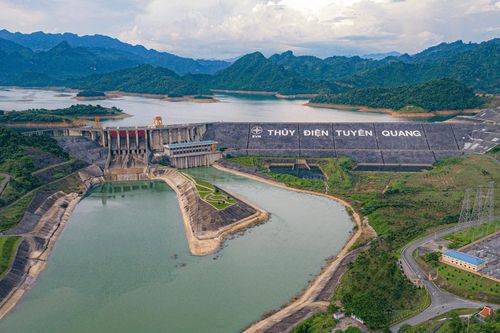 Nhà máy Thủy điện Tuyên Quang: Công trình 7.500 tỷ với đập chính cao ngang tòa nhà 30 tầng