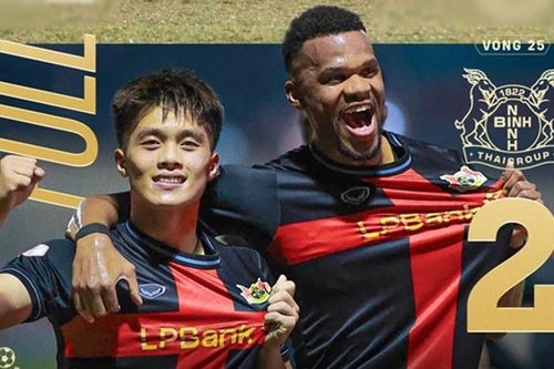 HLV Chu Đình Nghiêm ra mắt ấn tượng, Ninh Bình hạ Thanh Hóa để chiếm lĩnh top 3 V-League
