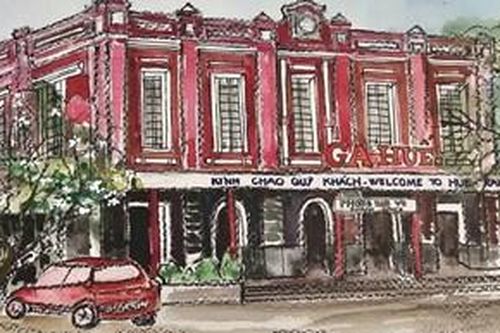 Kiến trúc Pháp qua ký họa