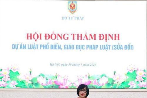 Bộ Tư pháp đề xuất đánh giá truyền thông chính sách ngay từ khâu soạn thảo luật