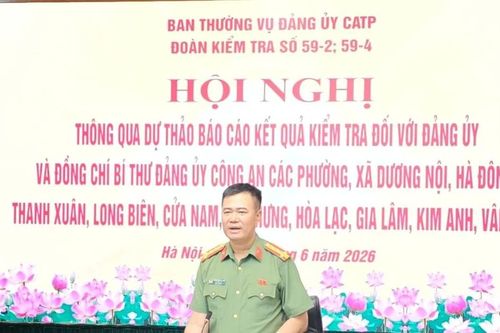 Đề cao vai trò nêu gương, trách nhiệm của người đứng đầu trên các mặt công tác
