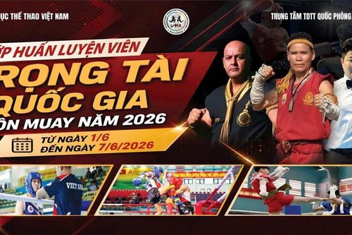 Chuẩn hóa đội ngũ HLV, trọng tài Muay hướng tới Đại hội Thể thao toàn quốc lần thứ X
