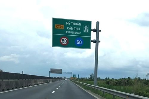 Cao tốc Mỹ Thuận - Cần Thơ chạy tối đa 80km/h
