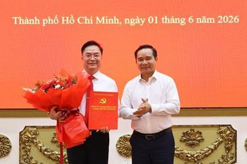 Ông Hoàng Vũ Thảnh được chỉ định giữ chức Bí thư Đảng ủy Sở Tài chính TP HCM