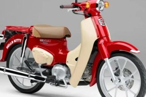 Honda giới thiệu Super Cub Hello Kitty, độ dễ thương khiến fan 'đổ gục'