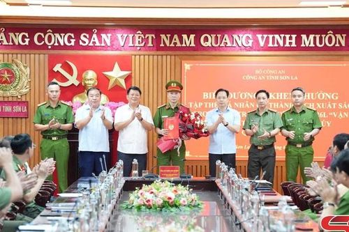 Biểu dương, khen thưởng các tập thể, cá nhân có thành tích xuất sắc trong đấu tranh chuyên án 1326L
