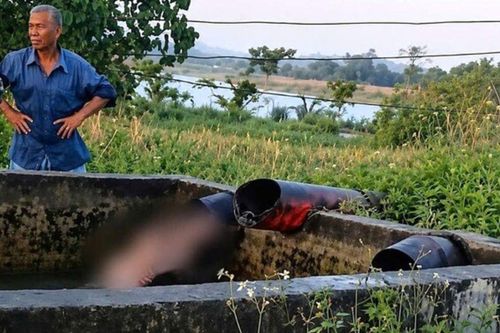 Nam sinh lớp 9 bị cuốn vào cửa hút trạm bơm khi đang tắm: Hiện trường thương tâm