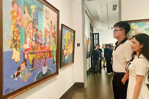 Cảm nhận 'Những ngày thảnh thơi' của họa sĩ Trần Nguyên Dũng