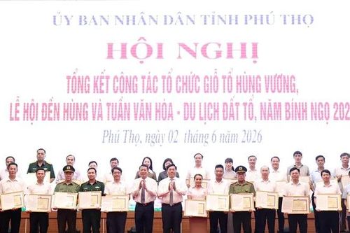 Tổng kết công tác tổ chức Giỗ Tổ Hùng Vương, Lễ hội Đền Hùng và Tuần Văn hóa - Du lịch Đất Tổ năm Bính Ngọ 2026