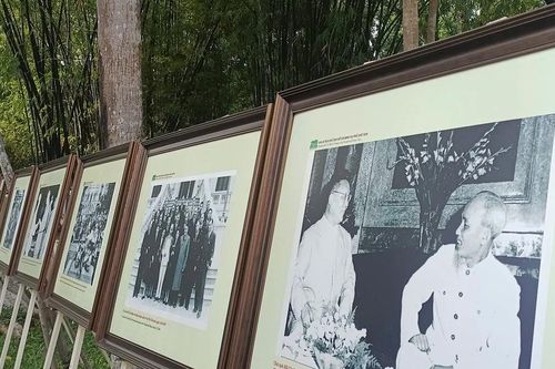 Tái hiện chân thực về Chủ tịch Hồ Chí Minh qua ảnh tư liệu