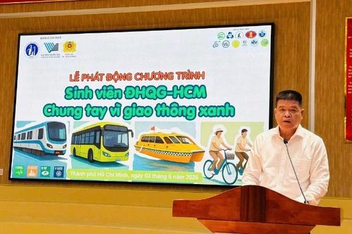 Tăng cường kết nối giao thông 'xanh' đến Đại học Quốc gia Thành phố Hồ Chí Minh