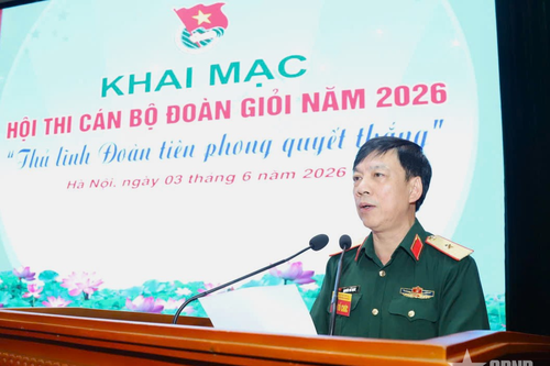 Trường Sĩ quan Chính trị: Ứng dụng công nghệ thông tin, trí tuệ nhân tạo trong Hội thi cán bộ đoàn giỏi