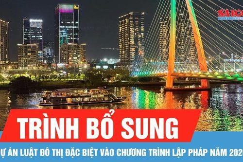 Trình bổ sung dự án Luật Đô thị đặc biệt vào Chương trình lập pháp năm 2026