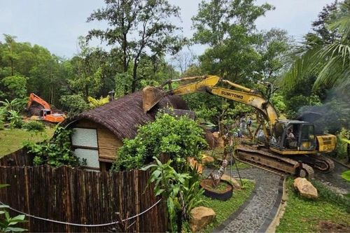Cưỡng chế công trình xây dựng không phép ở đặc khu Phú Quốc