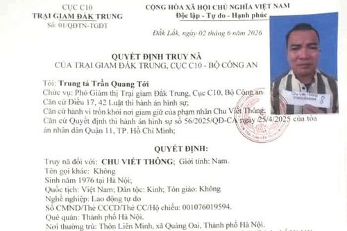 Truy nã phạm nhân bỏ trốn khỏi bệnh viện vùng Tây Nguyên