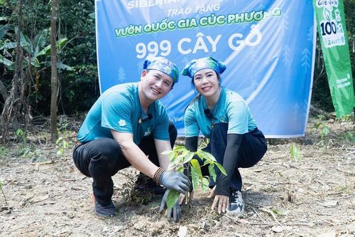 Siberian Wellness chung tay trồng 999 cây xanh tại rừng Cúc Phương