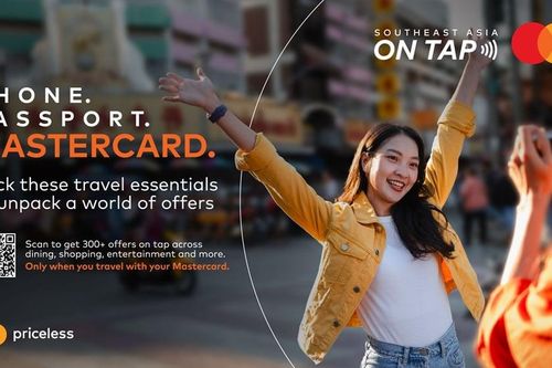 Du lịch Đông Nam Á dễ dàng chỉ với điện thoại, hộ chiếu và thẻ Mastercard