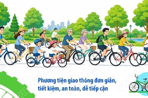 Xe đạp - Phương tiện di chuyển thân thiện với môi trường