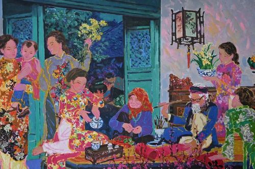 Hà Nội trong mắt cố họa sỹ hướng nội 'Dũng đen Chợ Gạo'