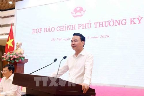 Họp báo Chính phủ: Kinh tế 5 tháng duy trì đà tăng trưởng tích cực