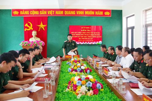 Nâng cao chất lượng huấn luyện, xây dựng nền quốc phòng toàn dân vững mạnh