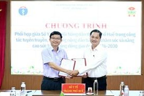 Ký kết chương trình phối hợp chăm sóc sức khỏe cộng đồng giai đoạn 2026 - 2030