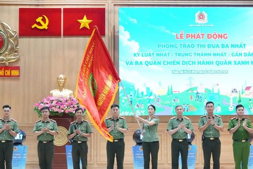 TP. Hồ Chí Minh: Tuổi trẻ Công an xung kích vì Nhân dân phục vụ