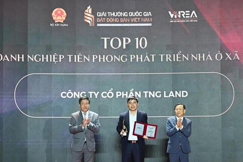 Giải thưởng Quốc gia Bất động sản Việt Nam 2026: TNG Land góp mặt trong Top 10 doanh nghiệp tiên phong phát triển nhà ở xã hội