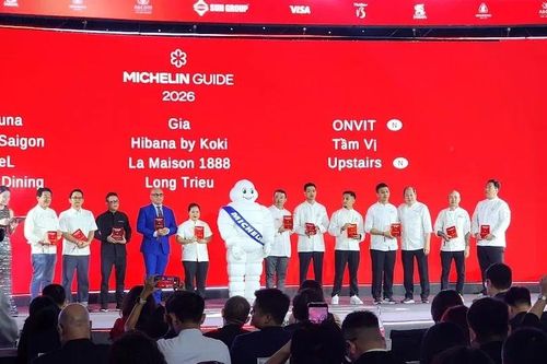 11 nhà hàng tại Việt Nam được gắn sao Michelin 2026