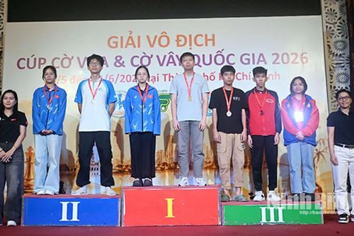 Đoàn Cờ vua Ninh Bình xuất sắc giành 24 Huy chương tại Giải vô địch Cúp Cờ vua và Cờ vây quốc gia năm 2026