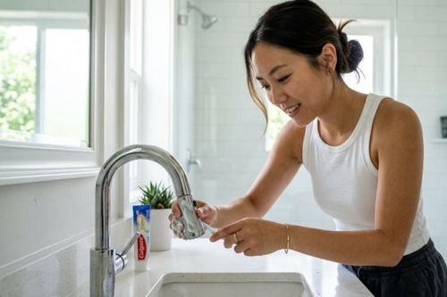 Cách làm sạch vòi nước inox sáng bóng mà không cần hóa chất