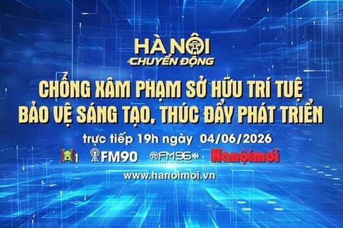 Đón xem Chương trình Hà Nội chuyển động ngày 4-6: 'Chống xâm hại sở hữu trí tuệ - bảo vệ sáng tạo, thúc đẩy phát triển'
