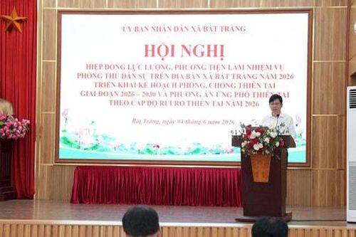 Xã Bát Tràng chủ động phương án ứng phó thiên tai năm 2026