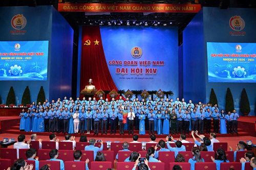 Bế mạc Đại hội XIV Công đoàn Việt Nam nhiệm kỳ 2026-2031