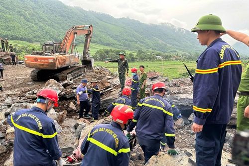 Thanh Hóa tiếp tục dừng khai thác mỏ đá sau vụ 3 công nhân tử vong