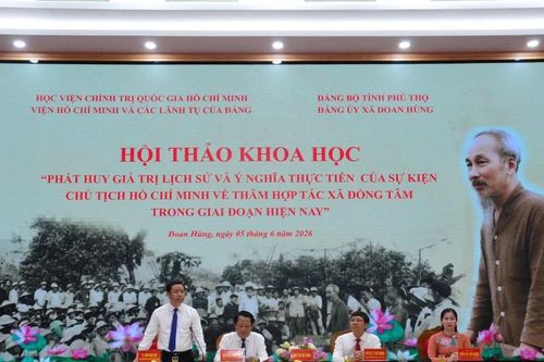 Ý nghĩa và thực tiễn sự kiện Chủ tịch Hồ Chí Minh về thăm Hợp tác xã Đồng Tâm