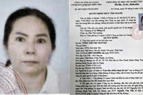 Công an An Giang truy tìm người phụ nữ bị tố lừa đảo chiếm đoạt 1,8 tỷ đồng