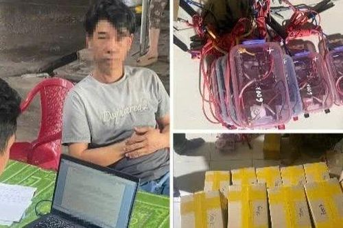 Bắt quả tang cơ sở livestream bán công cụ kích điện