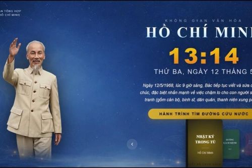 Ra mắt Không gian văn hóa Hồ Chí Minh trên nền tảng số